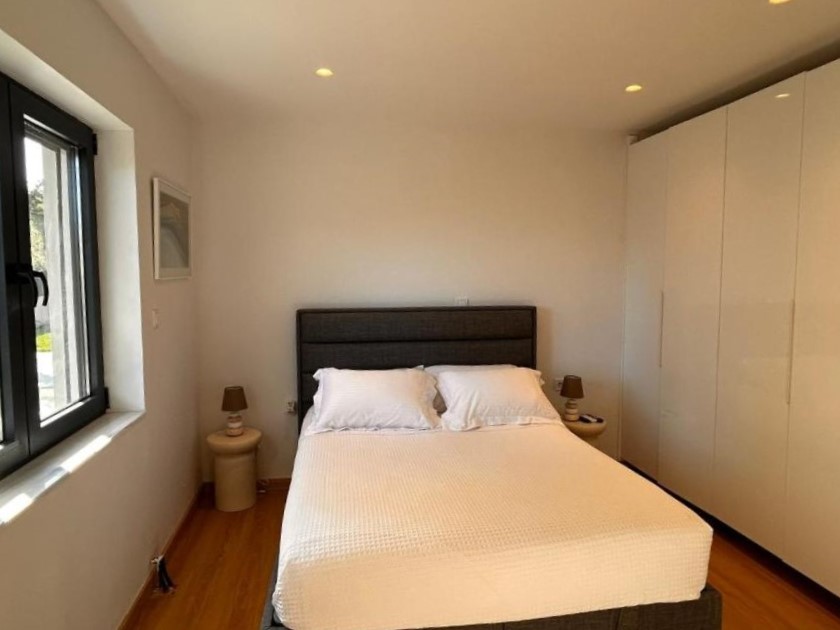 Bedroom 1 wide view, Eutopia Villa Lagonisi